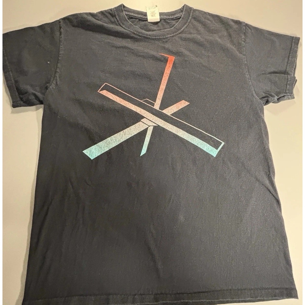 Chainsmokers Shirt World War Joy Tour 2019 Band Black Short‎ Sleeve Adult Large